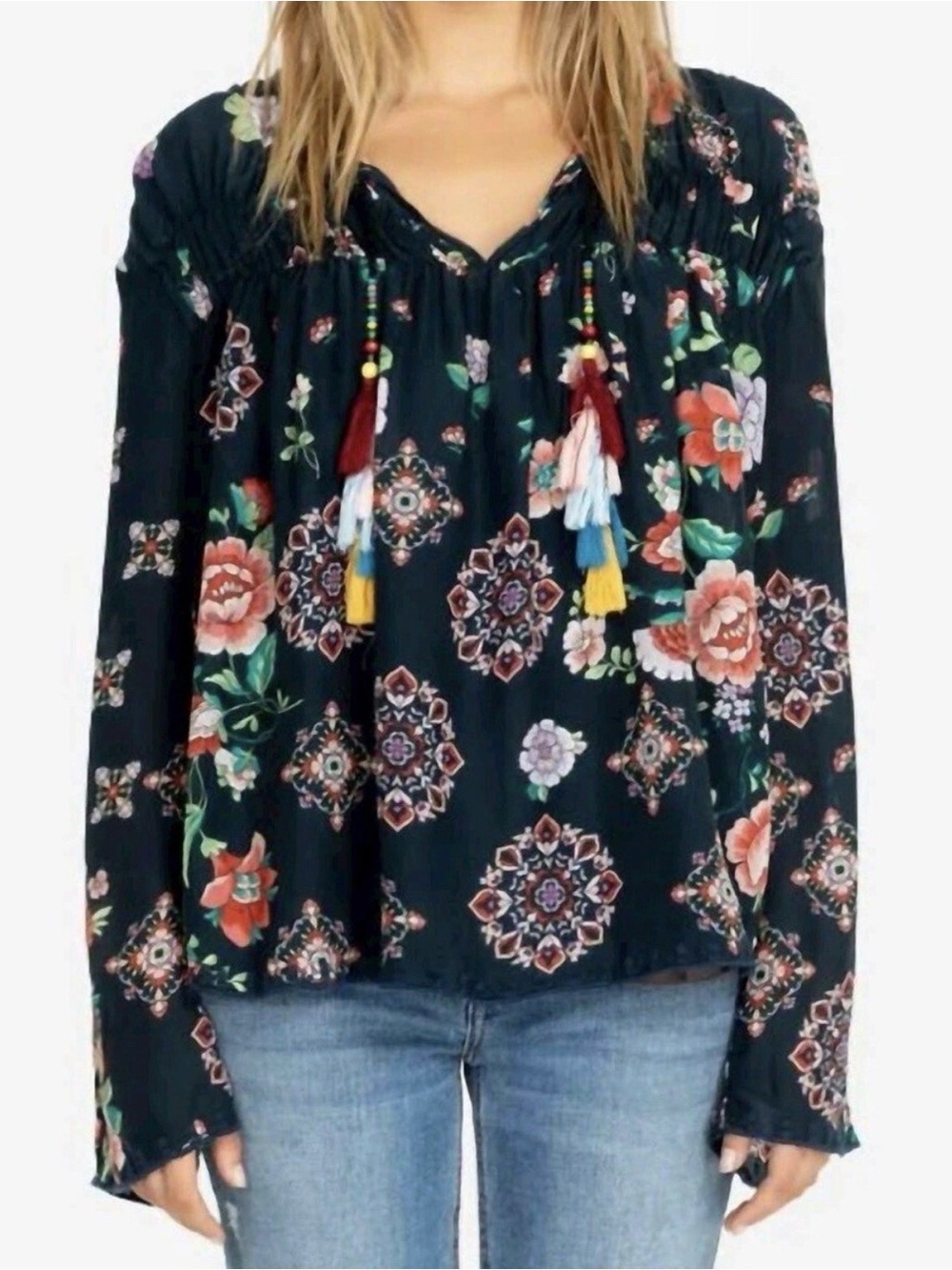 Johnny Was NWT Harley Oversized Top